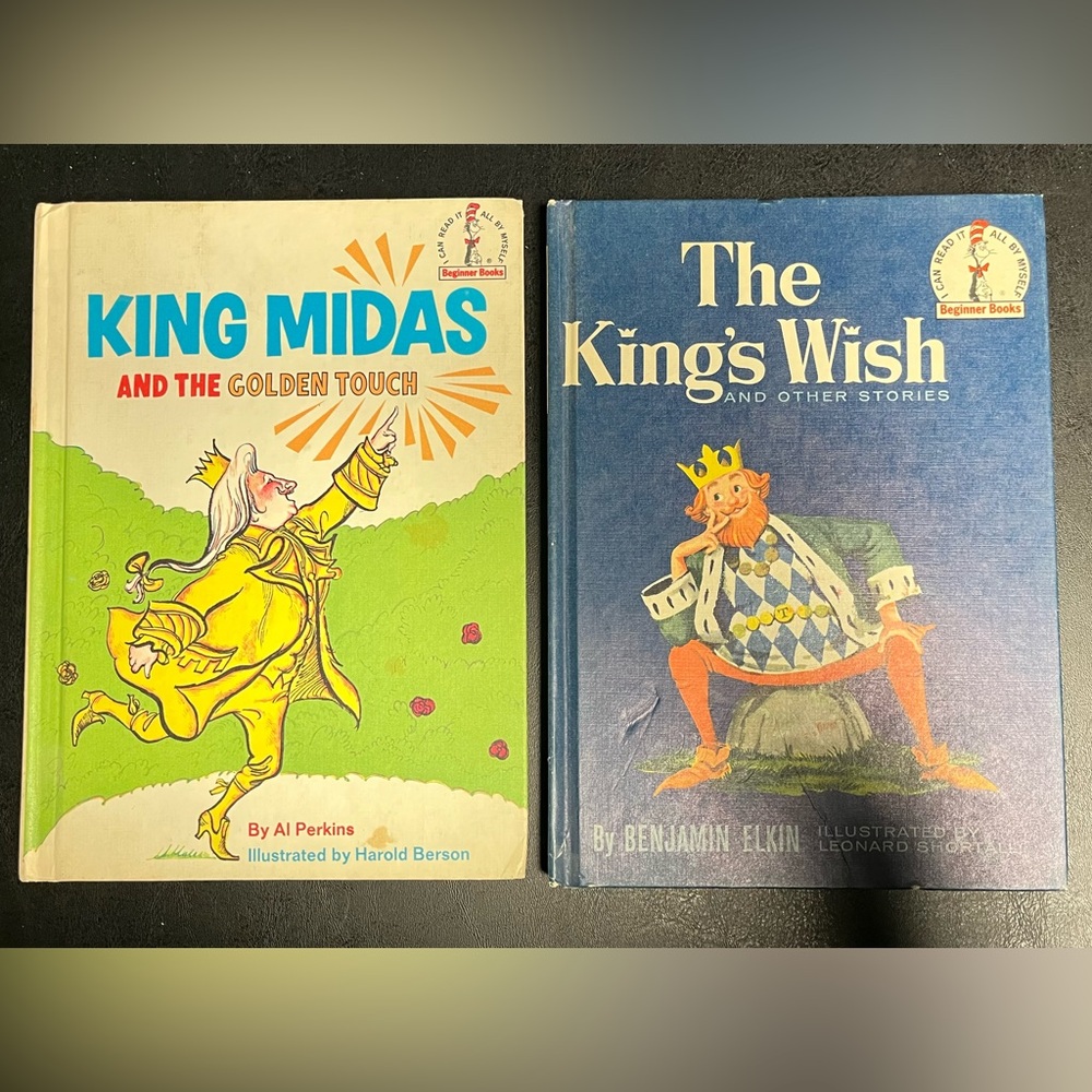 King Midas and the Golden Touch & Kids - the Kings Wish - Vintage 1969
